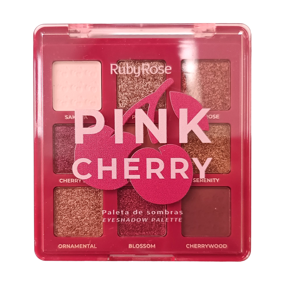 Pink Cherry Paleta De Sombra Hbe2202 Ruby Rose