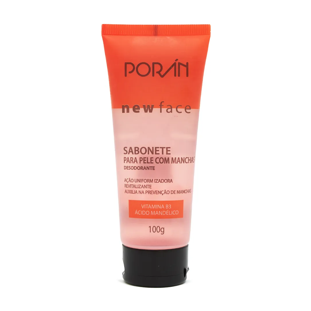 Sabonete Liquido Pele com Manchas New Face Porán