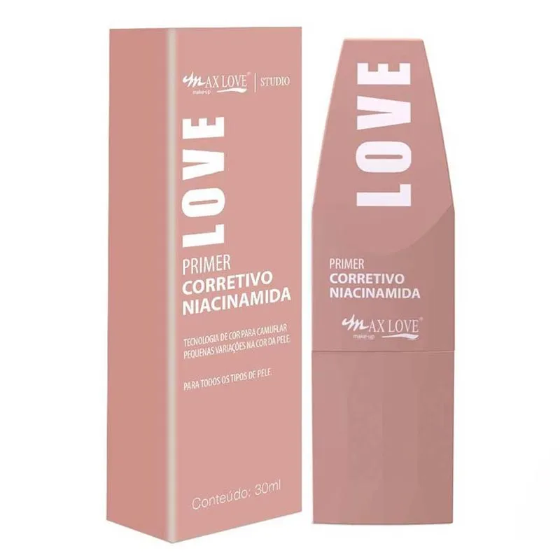 Primer Corretivo Niacinamida - Max Love