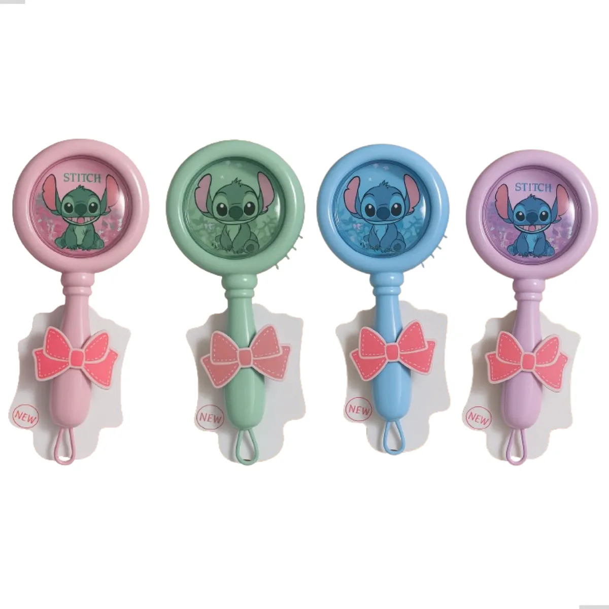 Escova de Cabelo Stitch Infantil